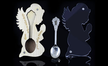 Vjerski motivi - žlica s porukom